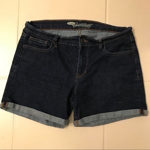 Women's Old Navy Jeans Sweetheart Shorts Size 8